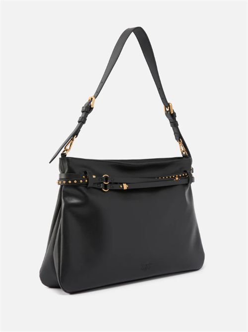 BELT BAG BIG PINKO | 105903.A0QOZ99Q NERO-ANT. GOLD